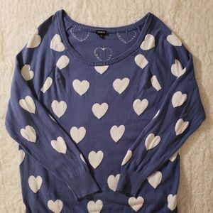 Heart sweater